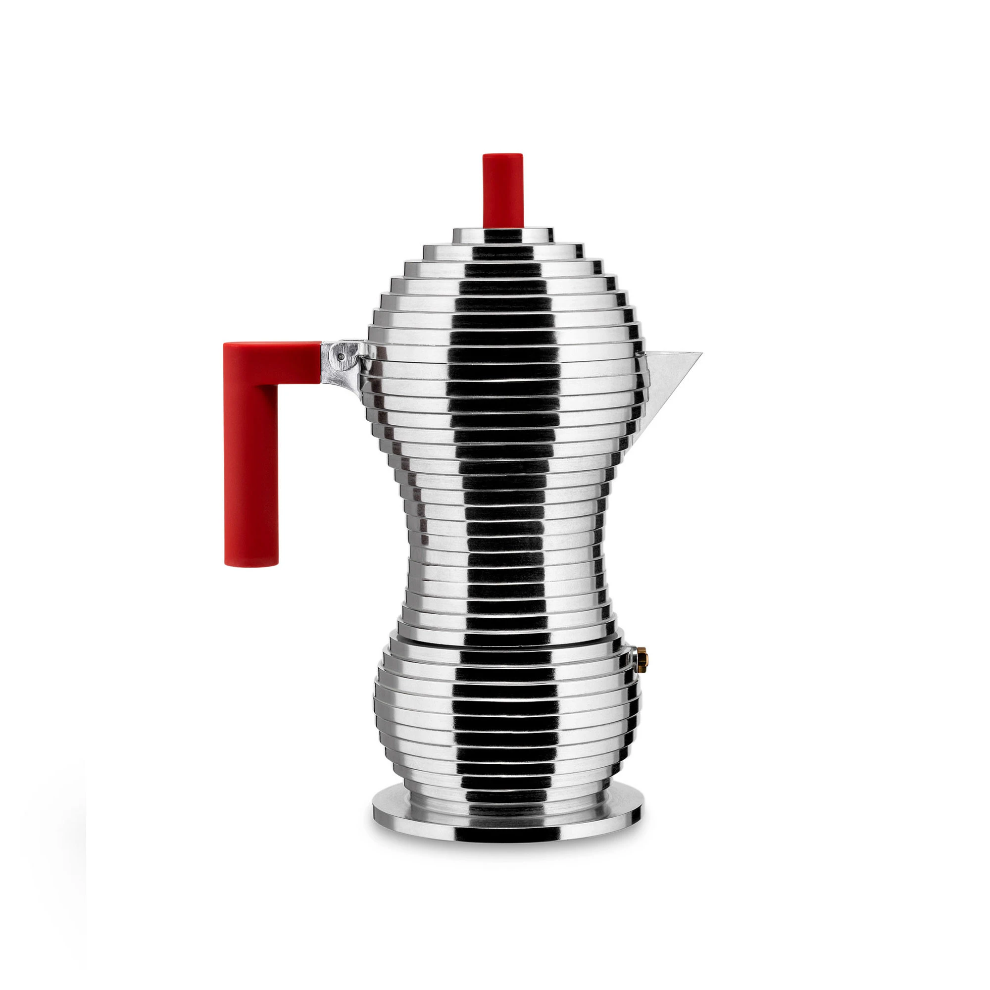Alessi Pulcina Espressomaskin 15 Cl - Gjuten Aluminium Krom
