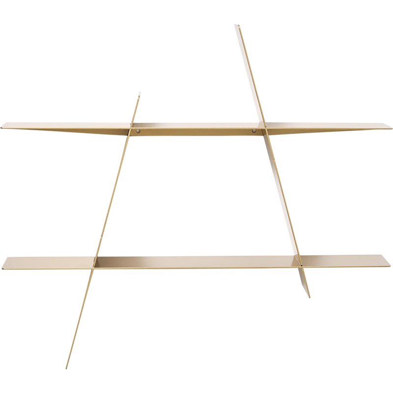 A-Shelf Vägghylla M, Mässing