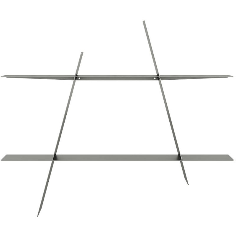 A-Shelf Vägghylla L, Stål