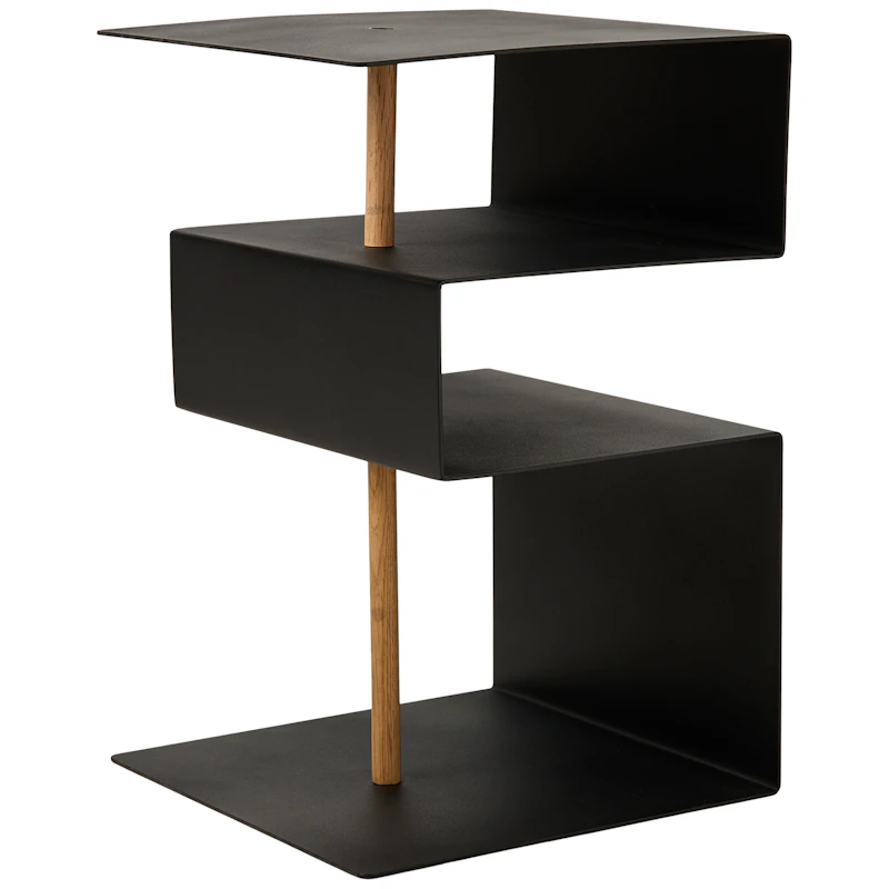 Edge Sidobord, Svart