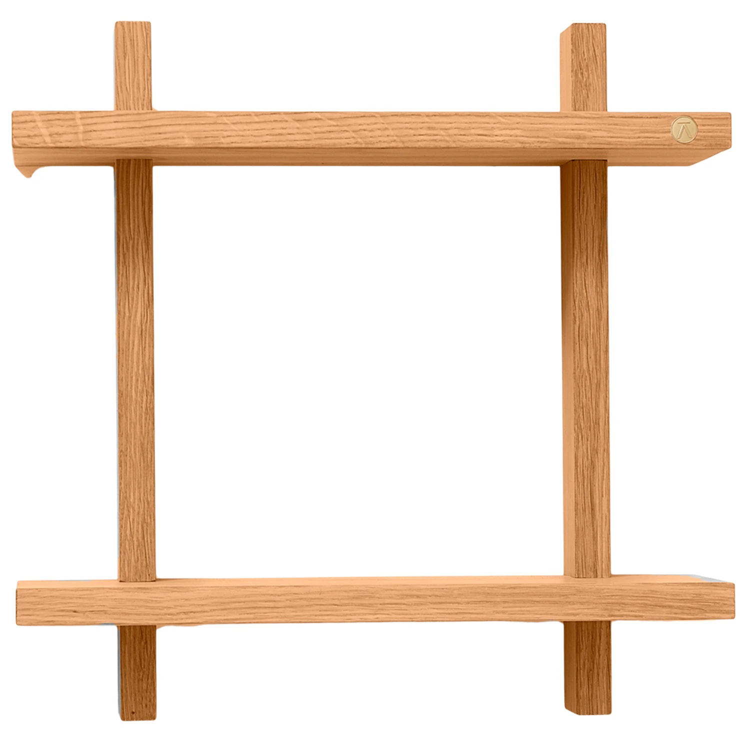 Andersen Treat V&auml;gghylla Dubbel 34x34 Cm - V&auml;gghyllor Ek Oljad Ek