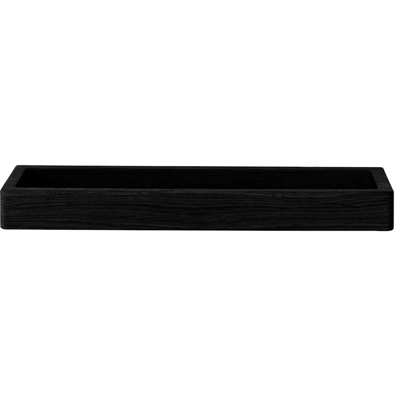 Wall Shelf 10 Black Beech, 32x12 cm
