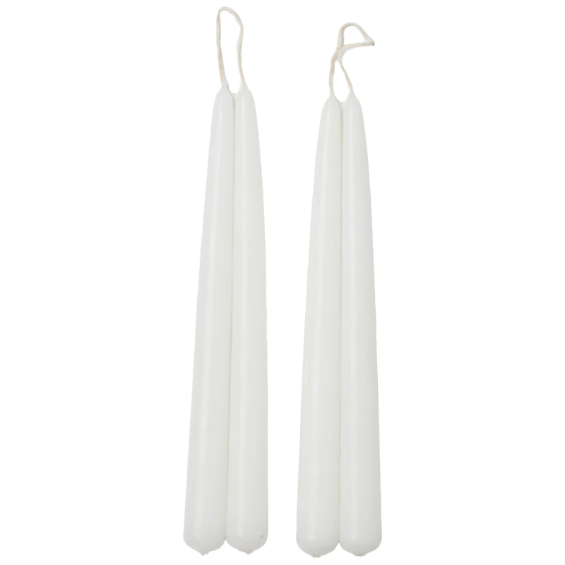 Blossom Ljus 4-pack, Vit