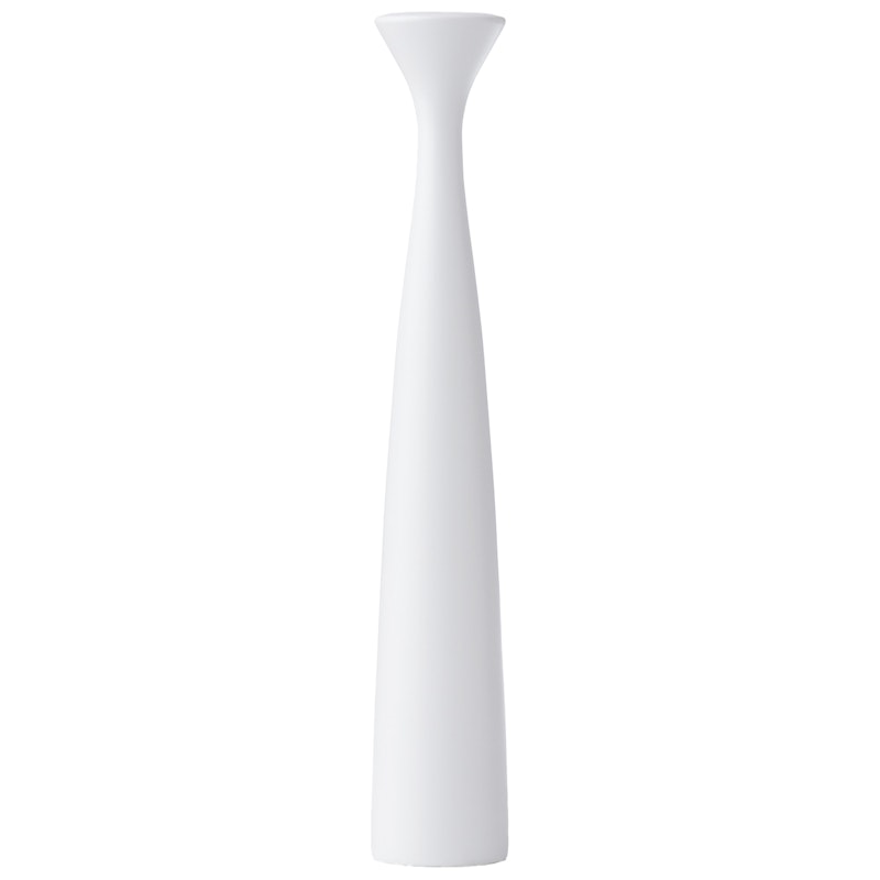 Rose Ljusstake, Vit