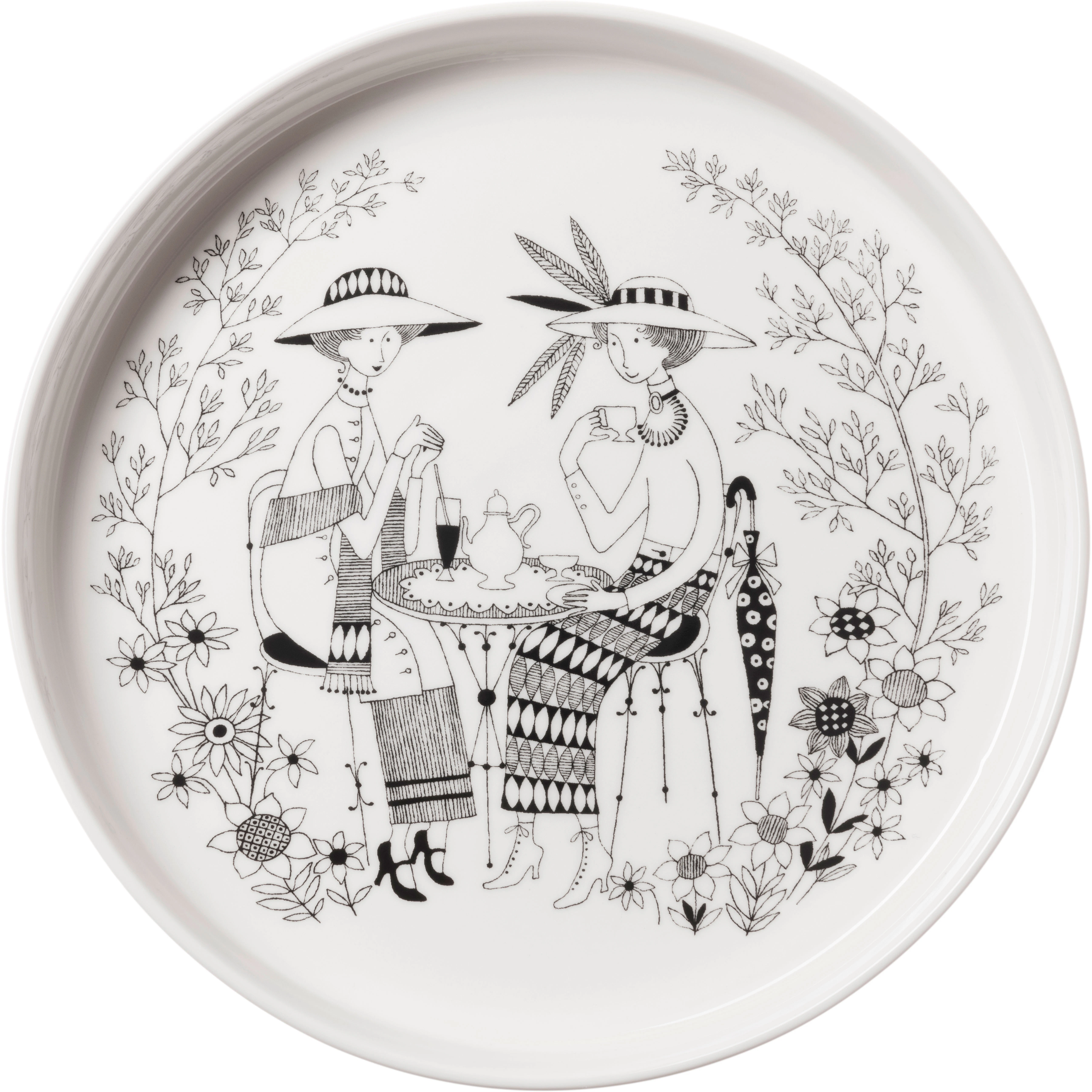 Arabia Emilia Pajform 28 Cm - Pajformar roporslin Vit