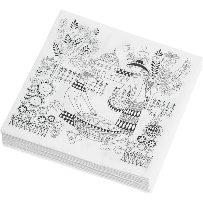 Emilia Servett 33x33 cm 20-pack