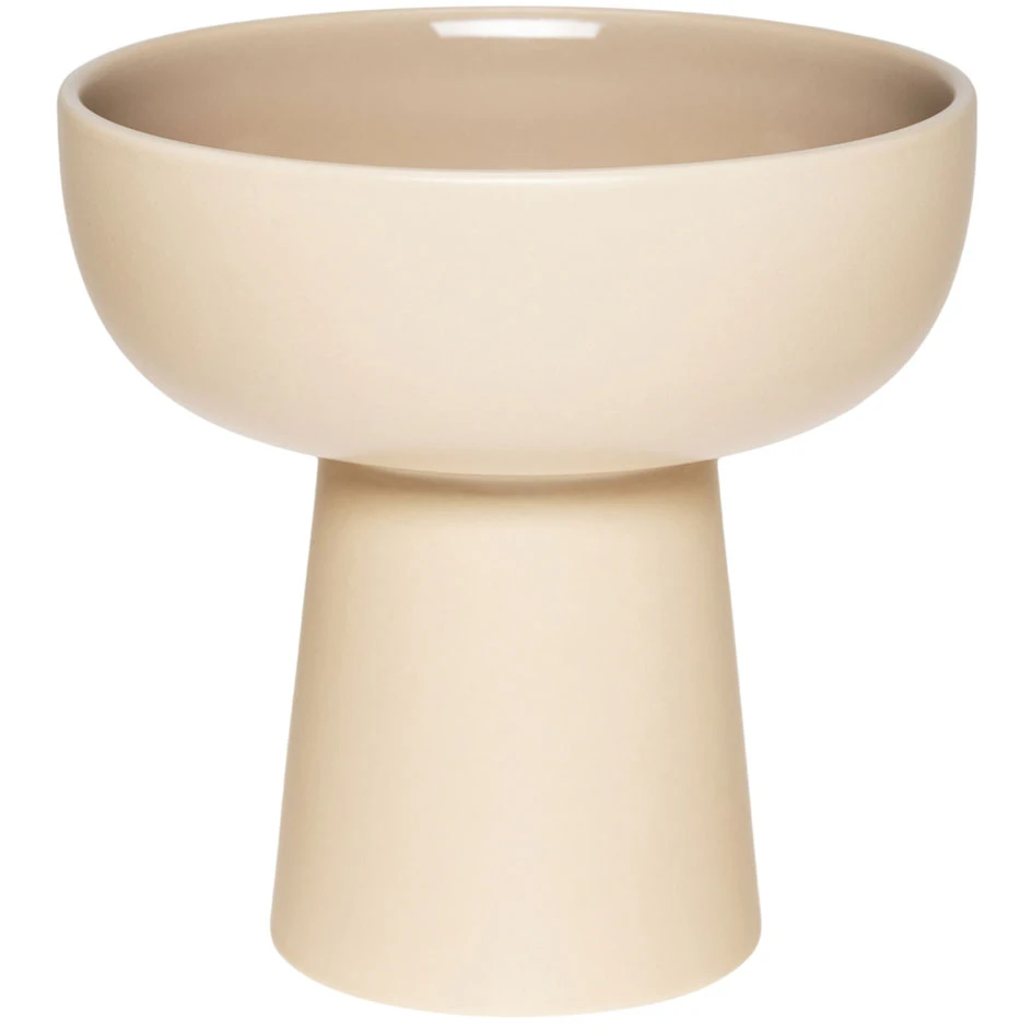 Arabia Kirnu Dekorationsskål 16x16 Cm - Dekorativa Accessoarer Vitroporslin Beige