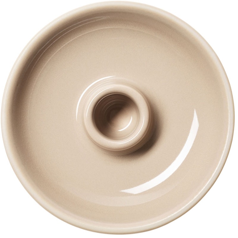Kirnu Ljusstake 11x3,5 cm, Beige