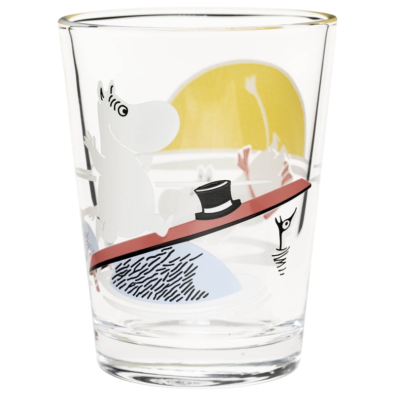 Mumin Dricksglas 22 cl, Kvällsdopp