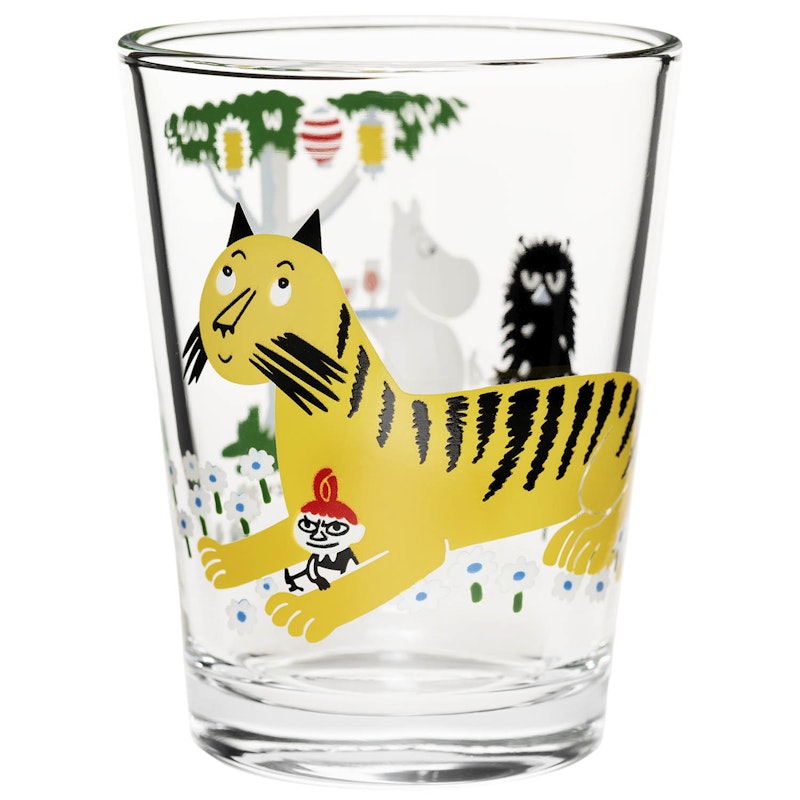 Mumin Dricksglas 22 cl, Trädgårdsfest