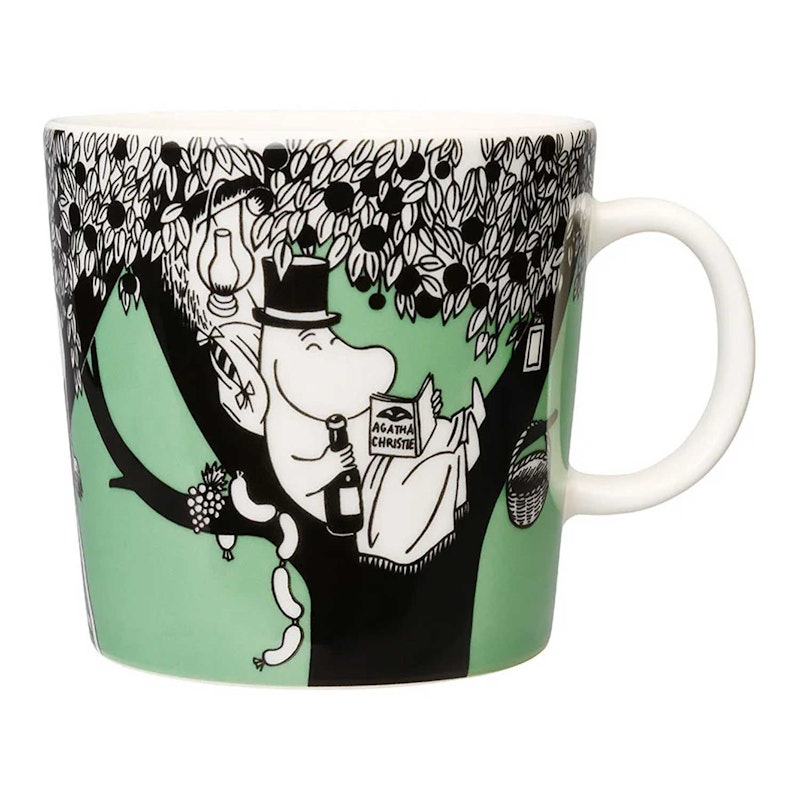 Mumin Mugg 40 cl, Grön