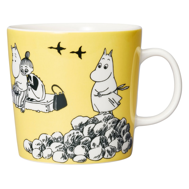 Mumin Mugg 40 cl, Gul