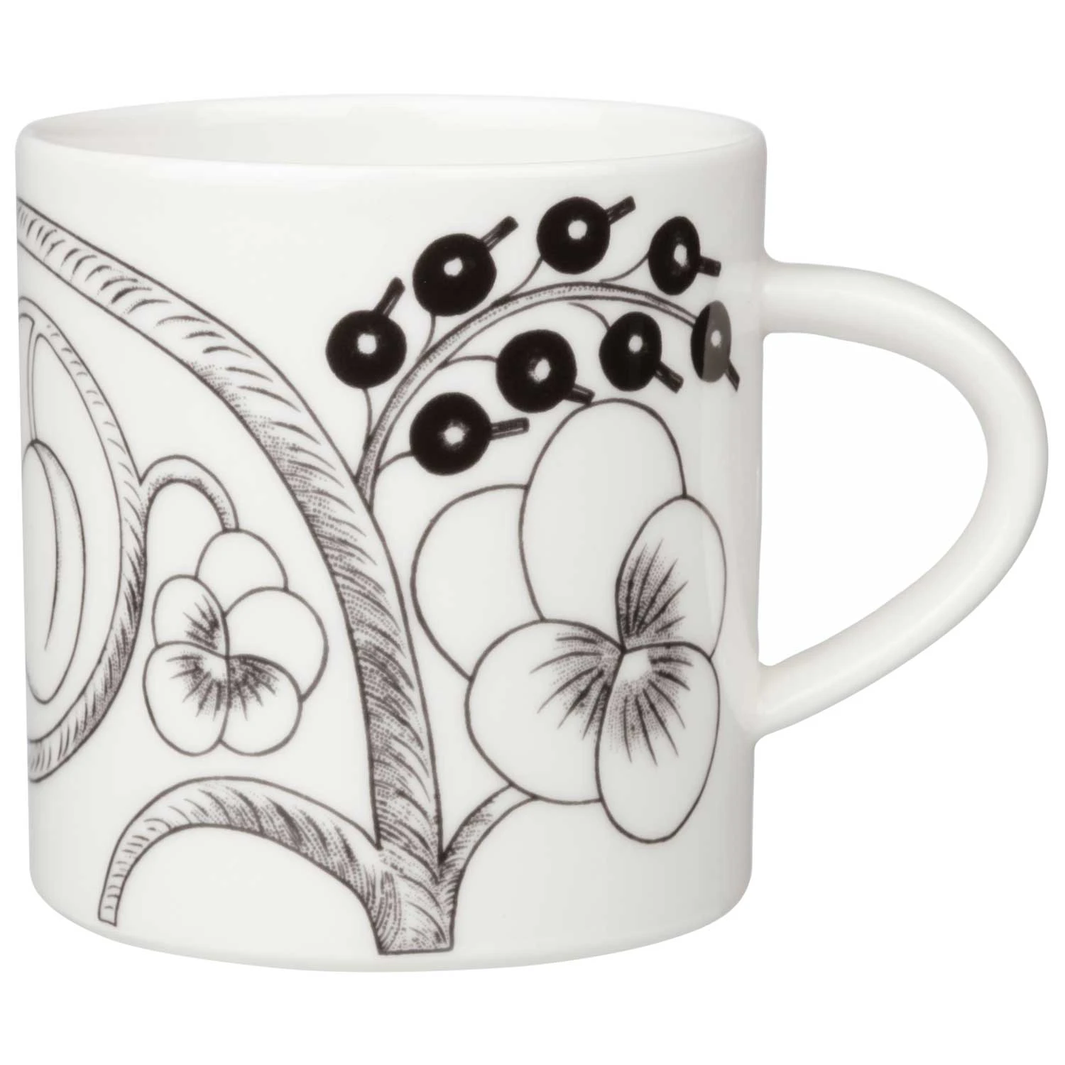 Arabia Paratiisi Mugg 35 Cl - Porslin Svart