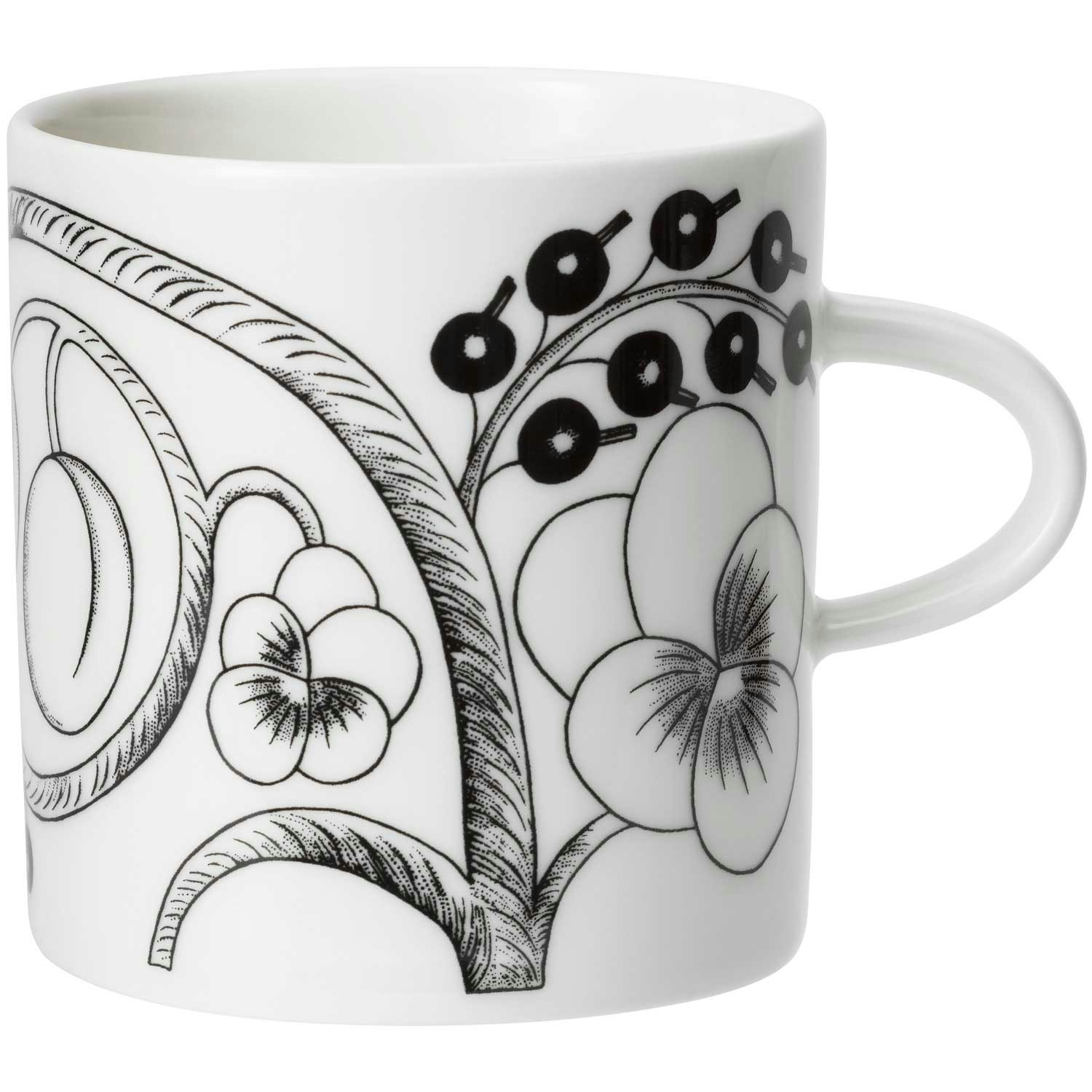 Arabia Paratiisi Mugg 24 Cl - Kaffekoppar Porslin Svart