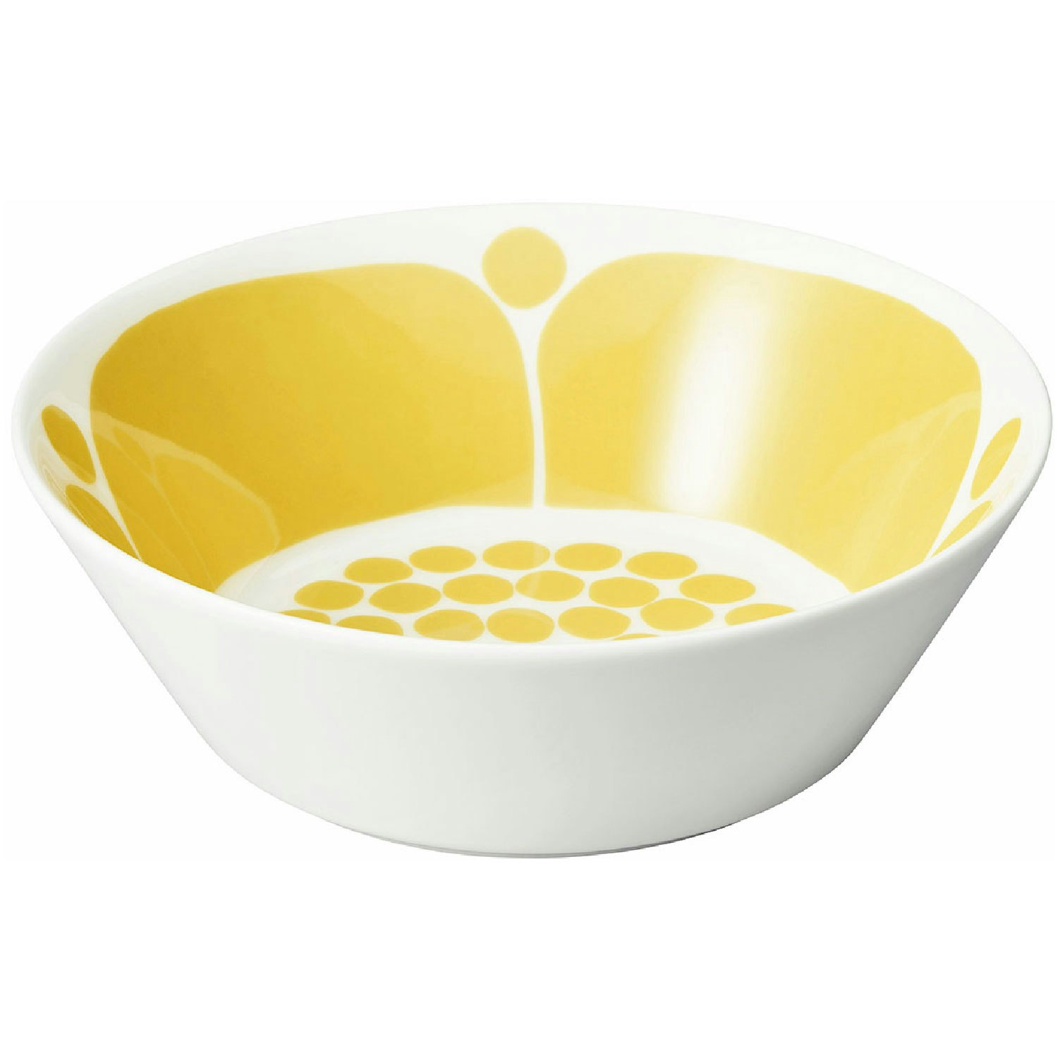 Arabia Sunnuntai Djup Tallrik 17 Cm - Djupa tallrikar Porslin Gul