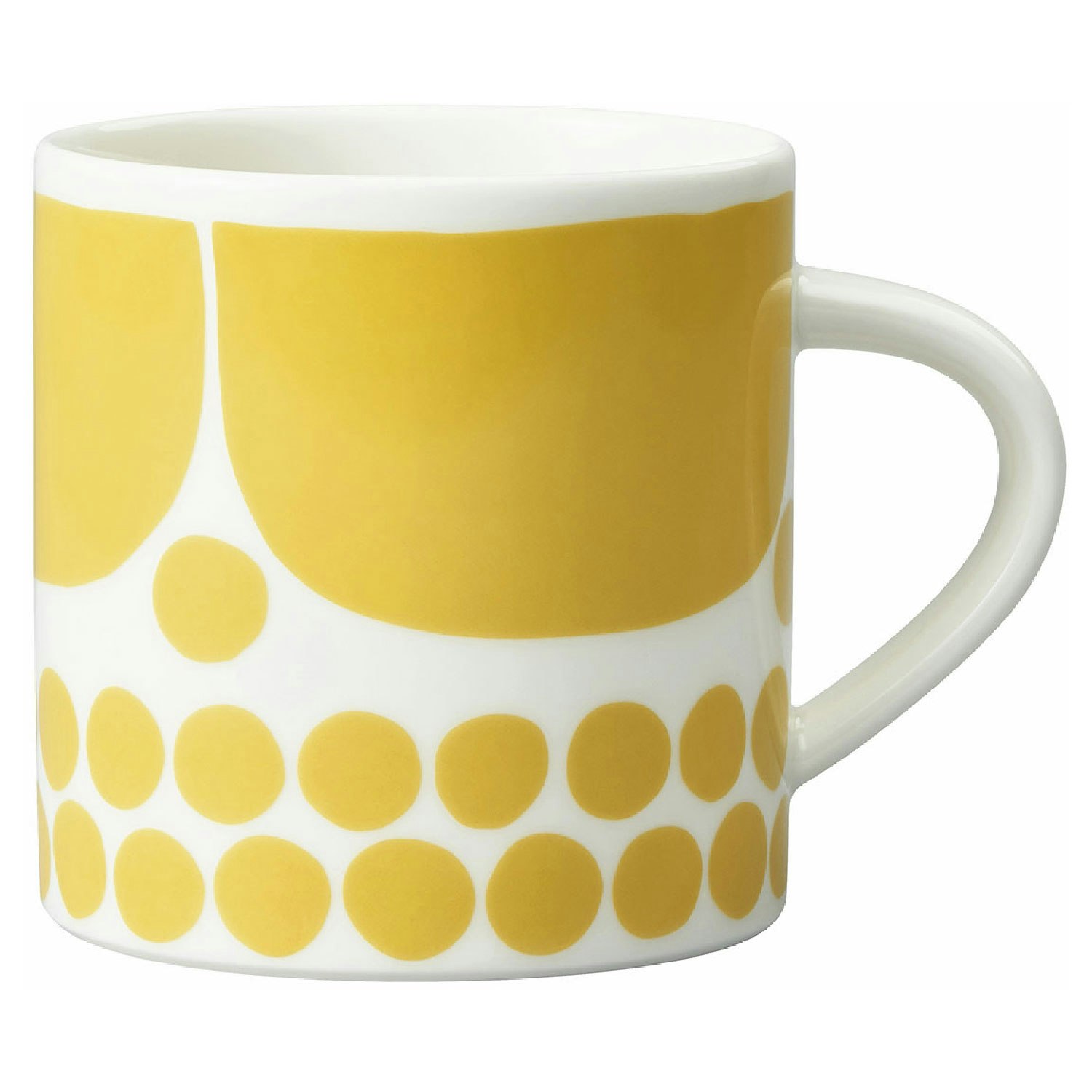 Arabia Sunnuntai Mugg 35 Cl - Kaffekoppar Porslin Gul