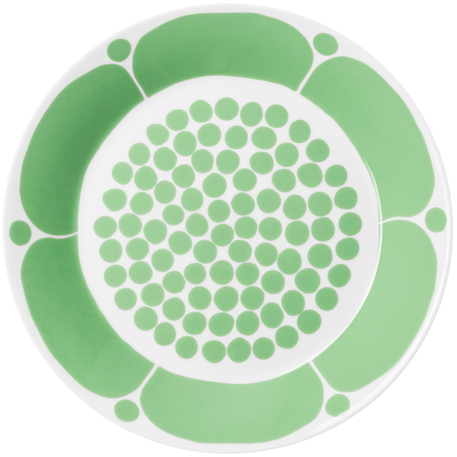 Arabia Sunnuntai Tallrik 26 Cm - Porslin Gr&ouml;n