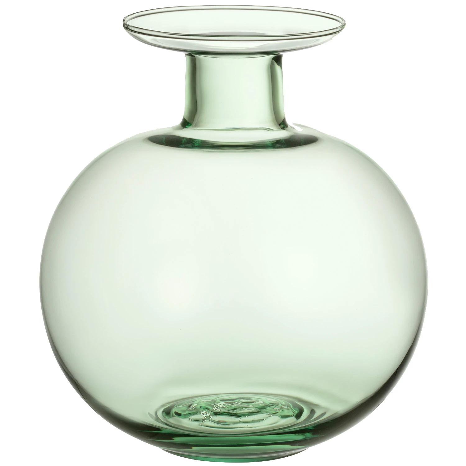 Arabia Vuokko Vas H18 Cm - Vaser Glas Ljusgr&ouml;n