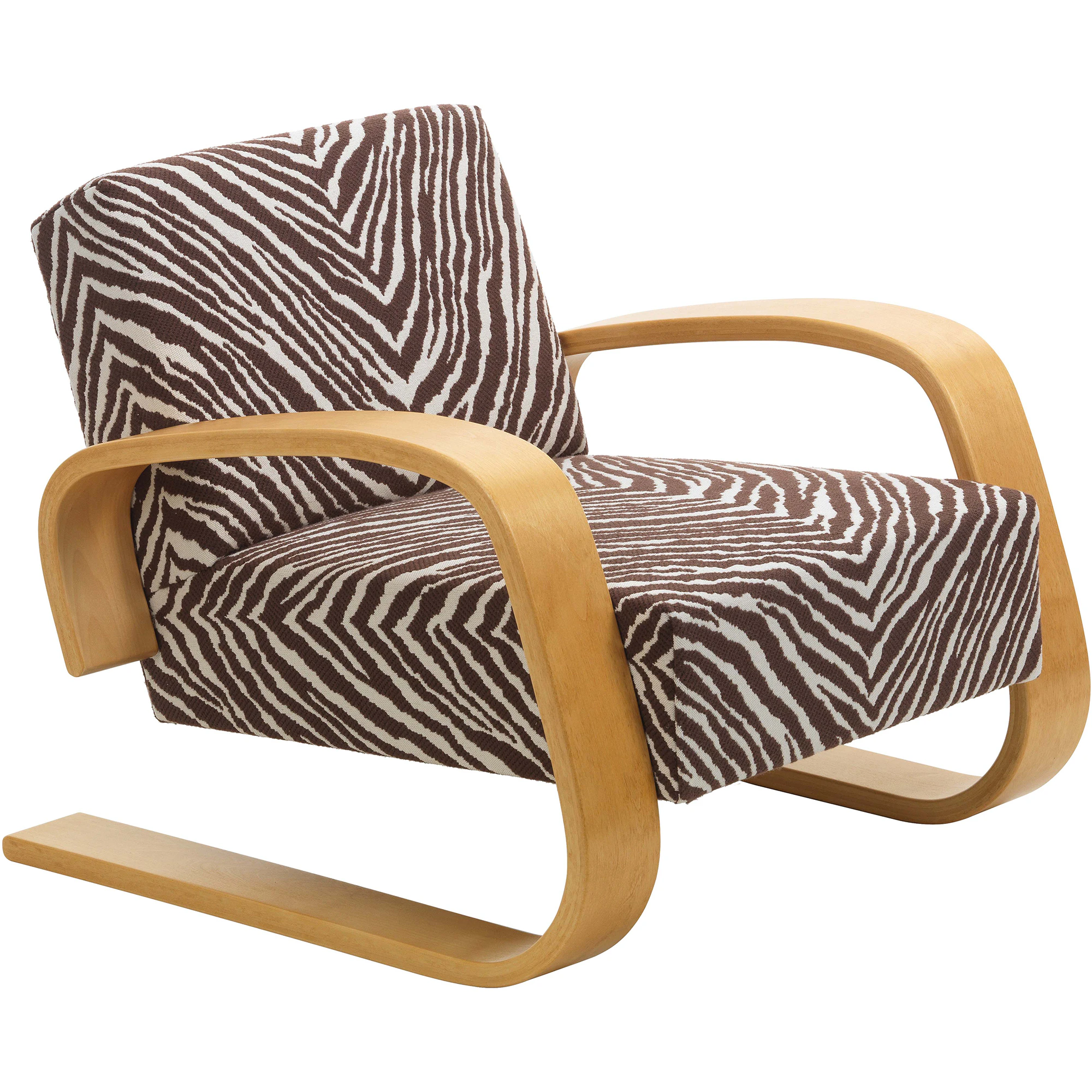Artek 400 Tank F&aring;t&ouml;lj Zebra / Honungsbetsad - Bj&ouml;rk Honungsbetsad bj&ouml;rk