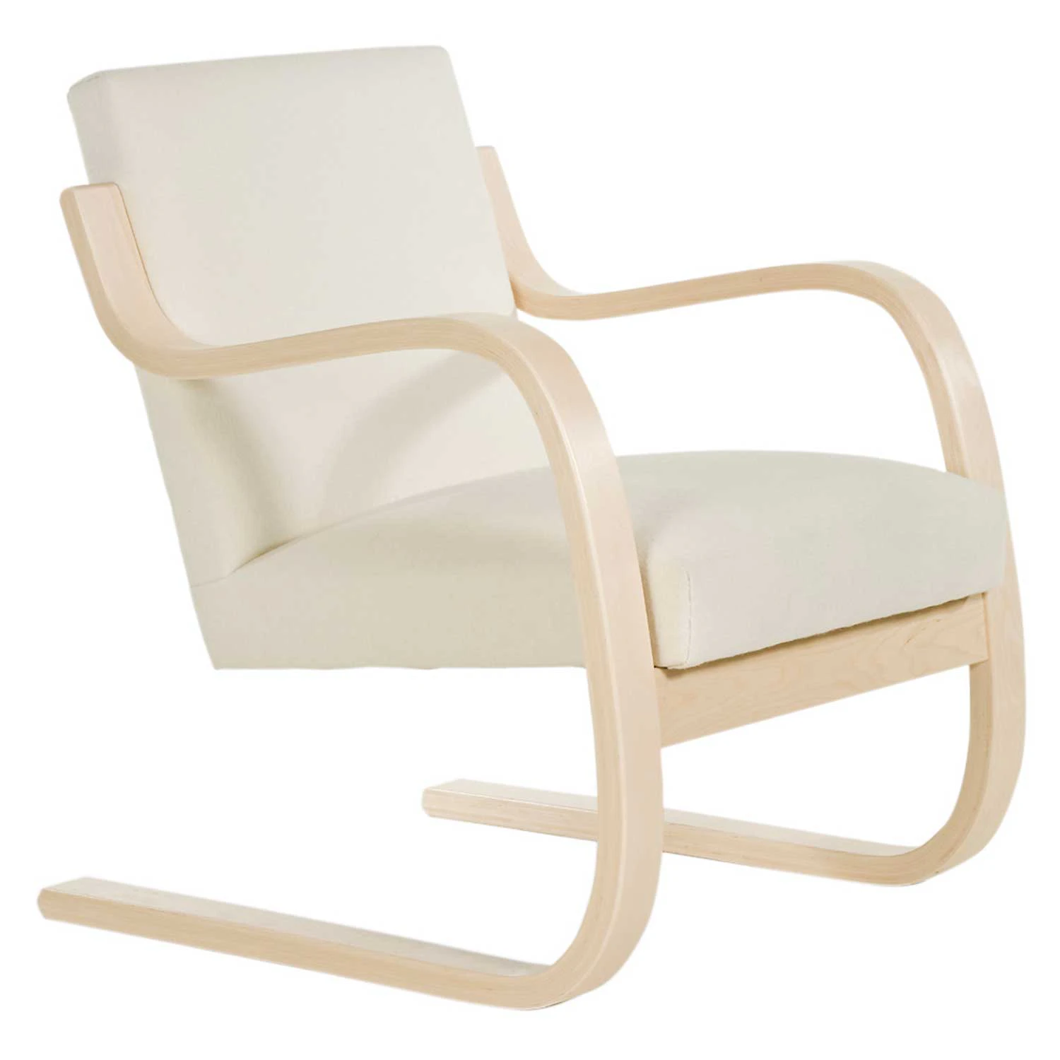 artek 402 fåtölj beige - linne natur