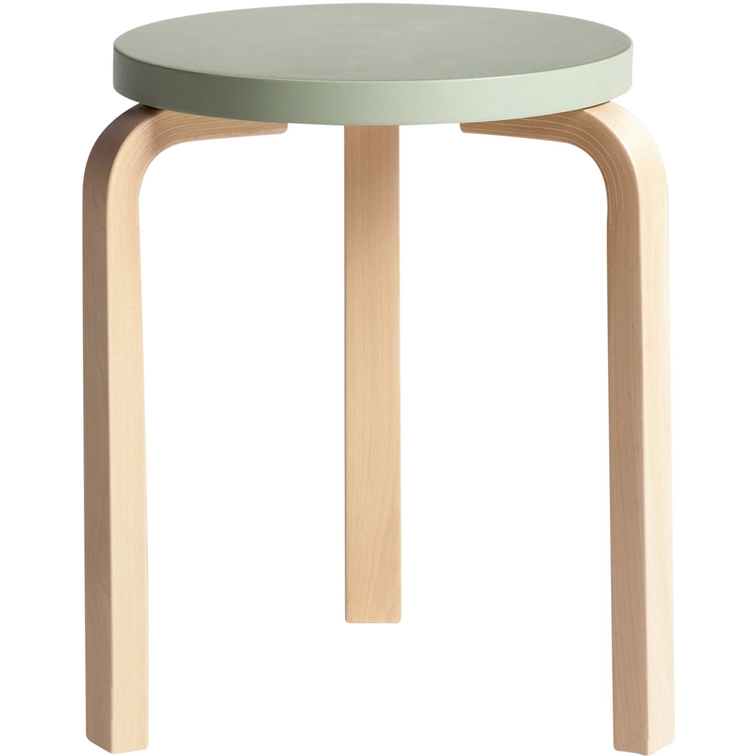 Artek 60 Pall / - Pallar Björk Grön