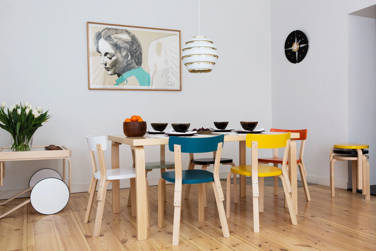Artek 82b Bord 85x135 Cm, björk från Artek, bild 2