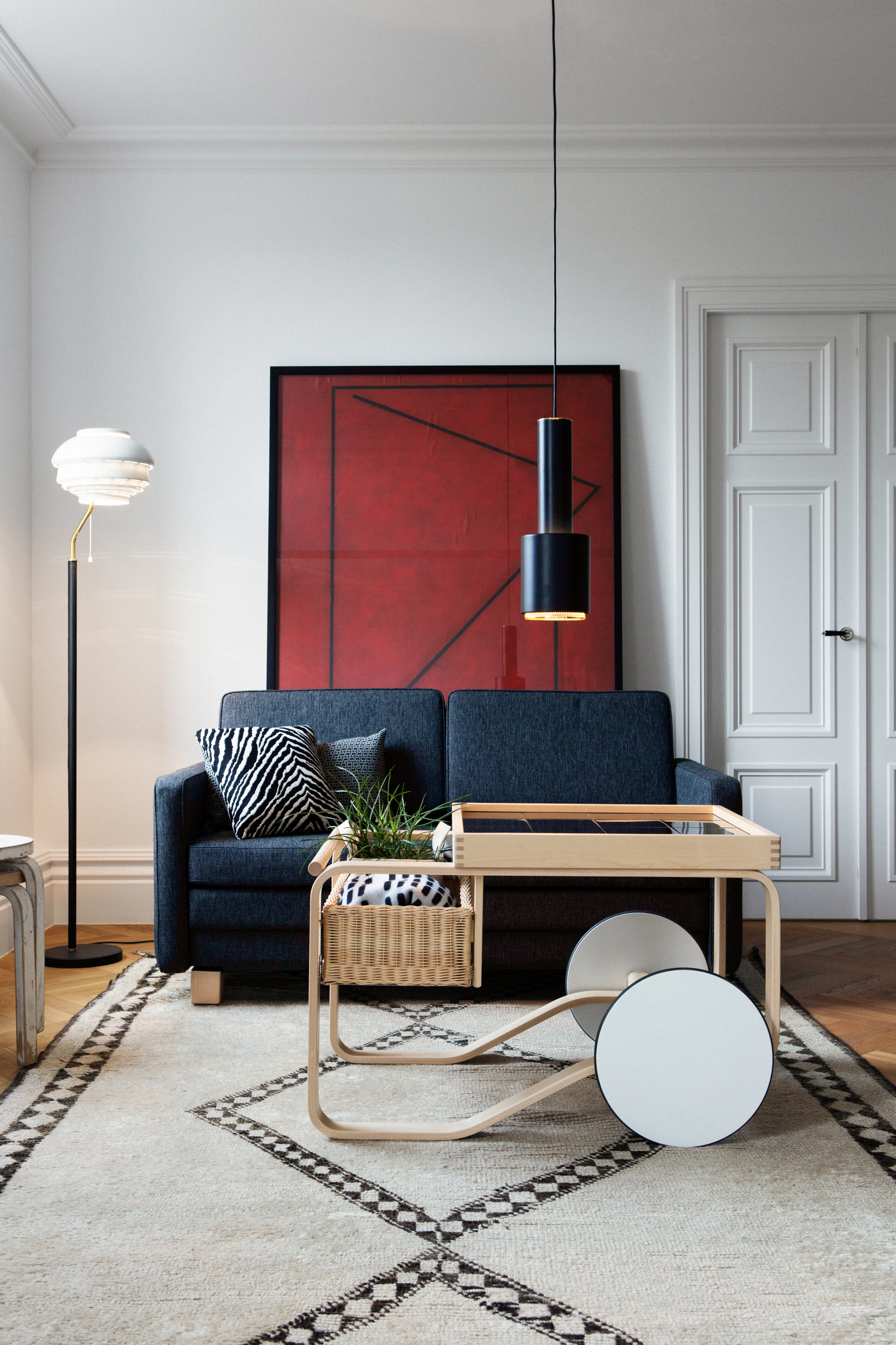 Artek A808 Golvlampa, vit från Artek, bild 4
