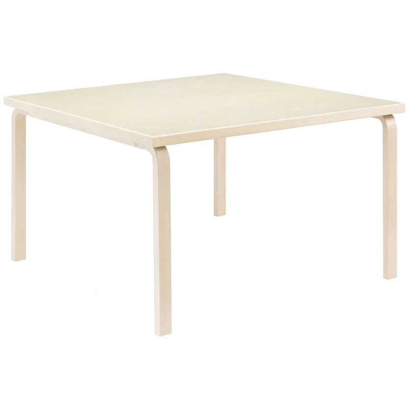 Aalto 84 Bord Kvadratisk 120x120 cm, Björk