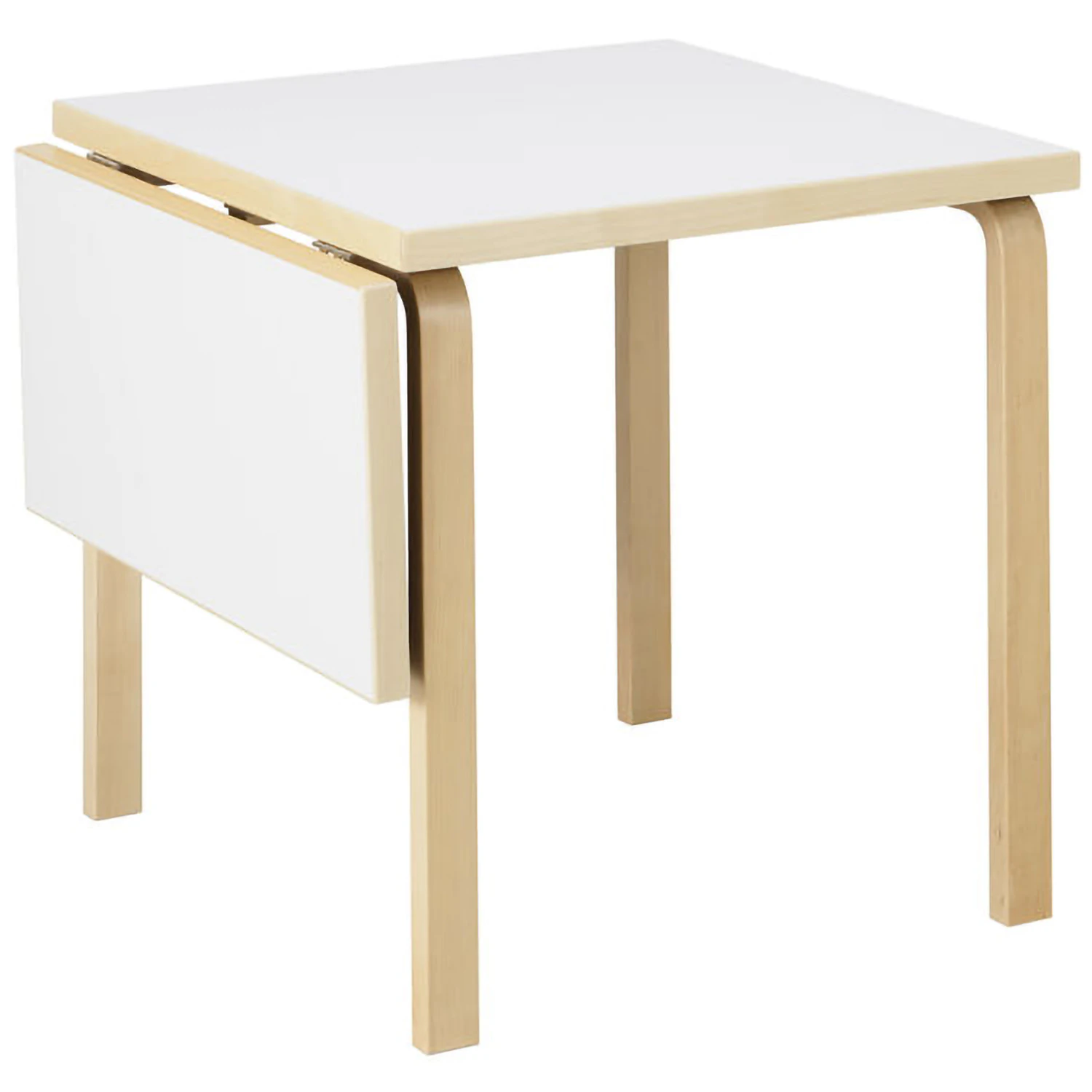 artek aalto dl81c bord förlängningsbar - laminat vit