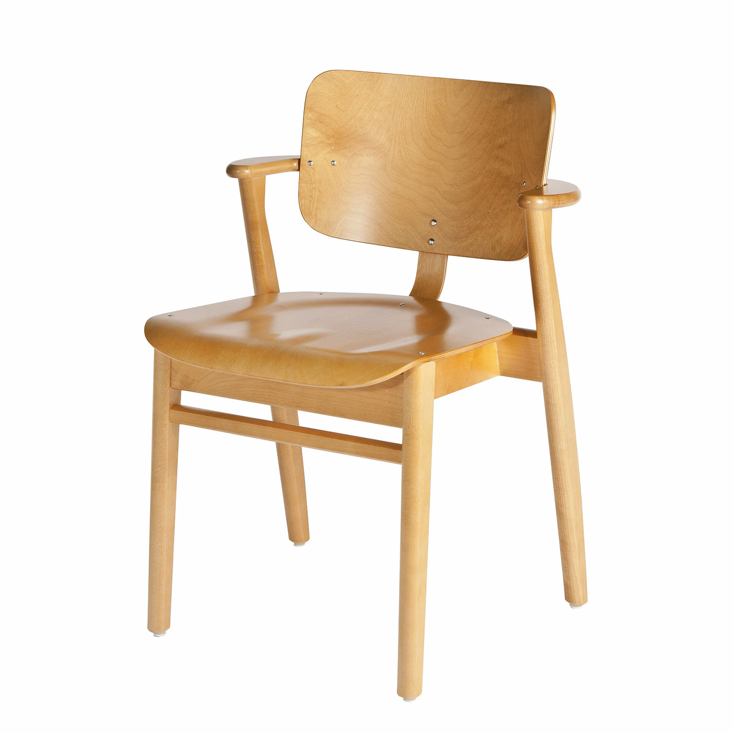 Artek Domus Stol - Stolar Björk Honungsbetsad björk