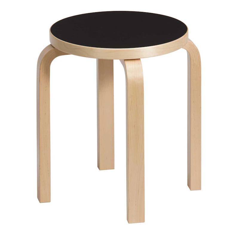 E60 Pall, Björk / Svart Linoleum