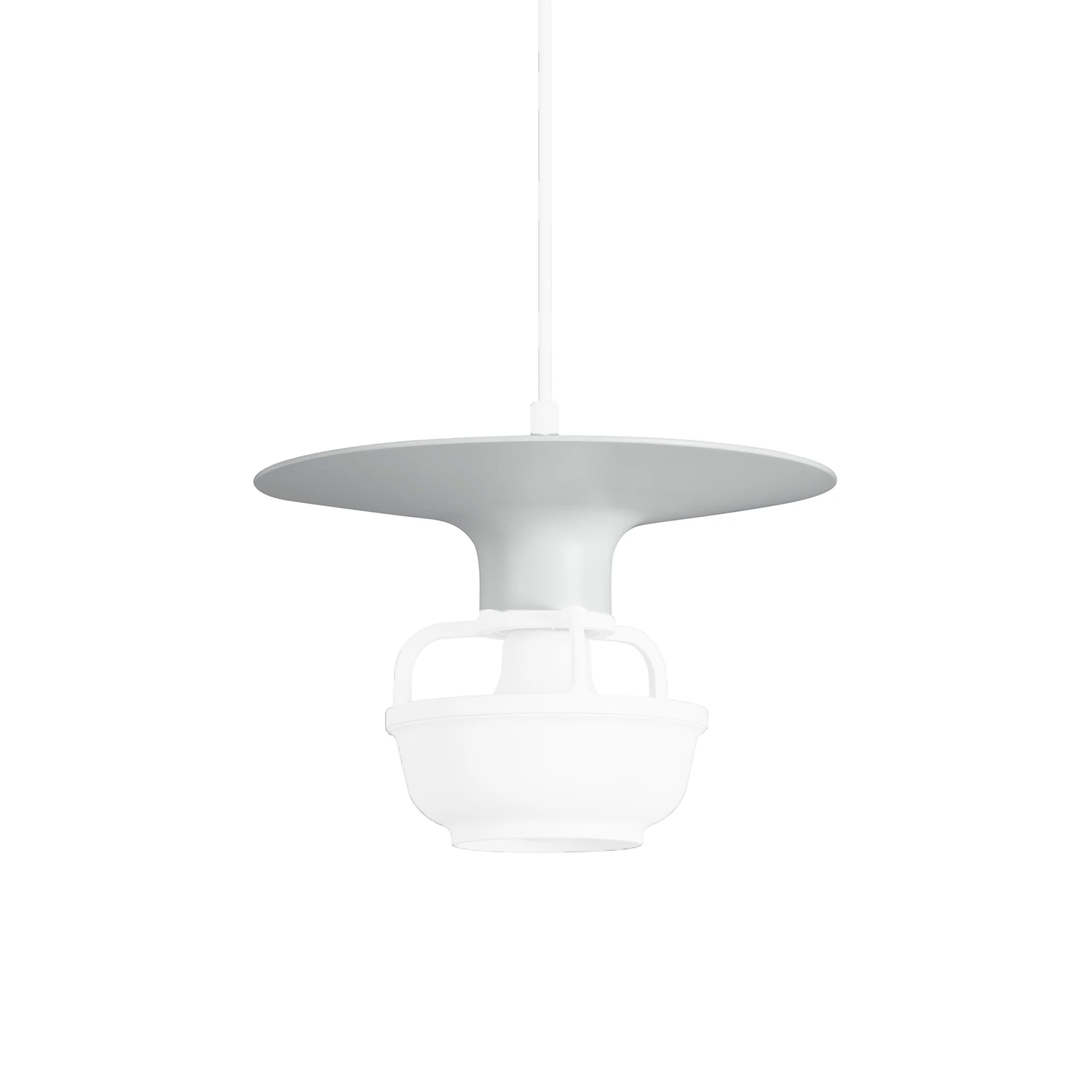 Artek Kori Disc Lampskärm - Lampskärmar Aluminium Vit