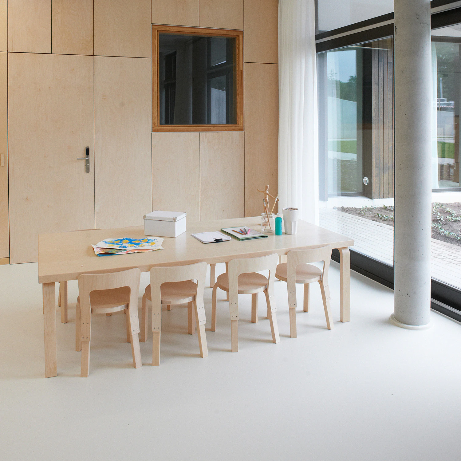 Artek N65 Barnstol, björk från Artek, bild 3