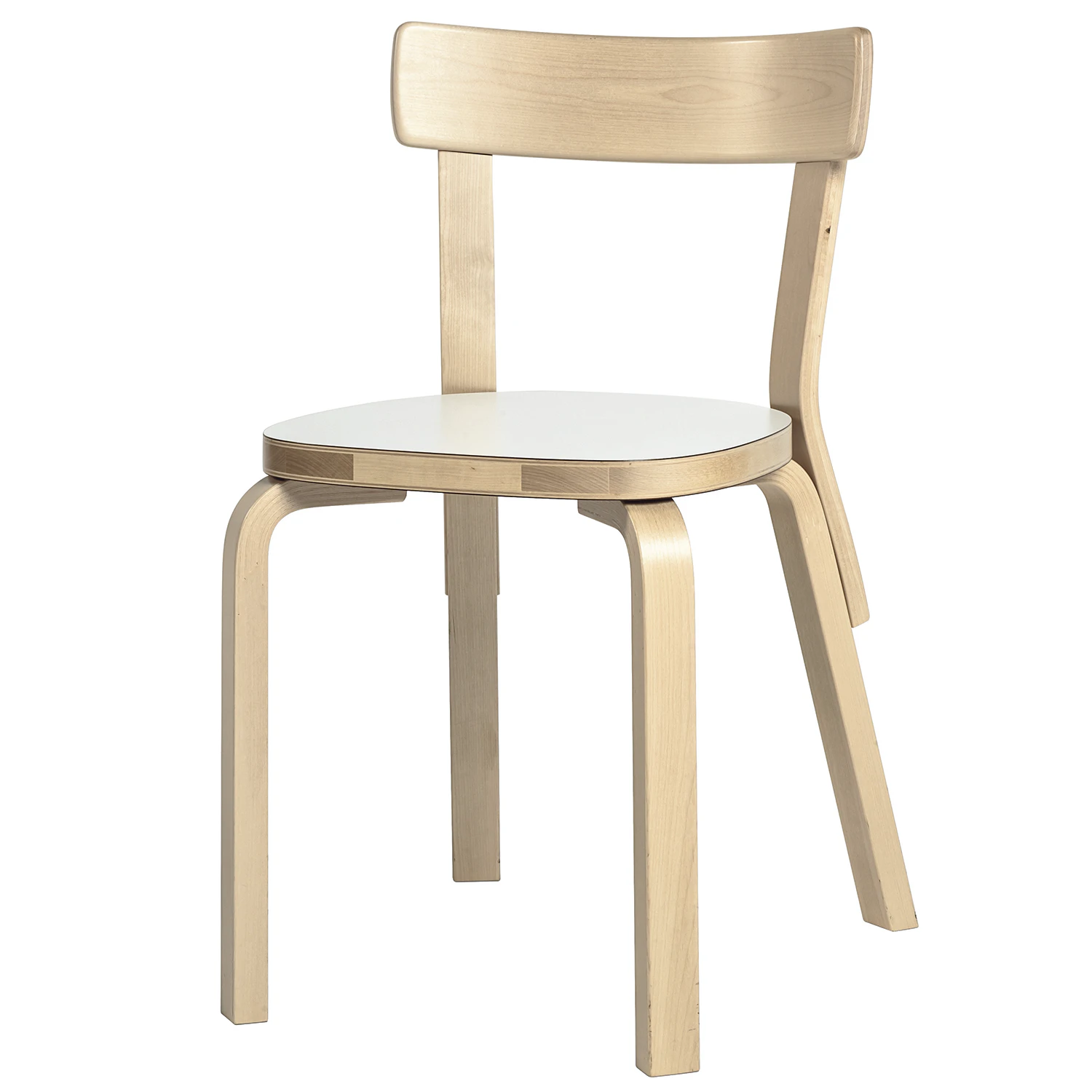 Artek Stol 69 / - Stolar Björk Vit