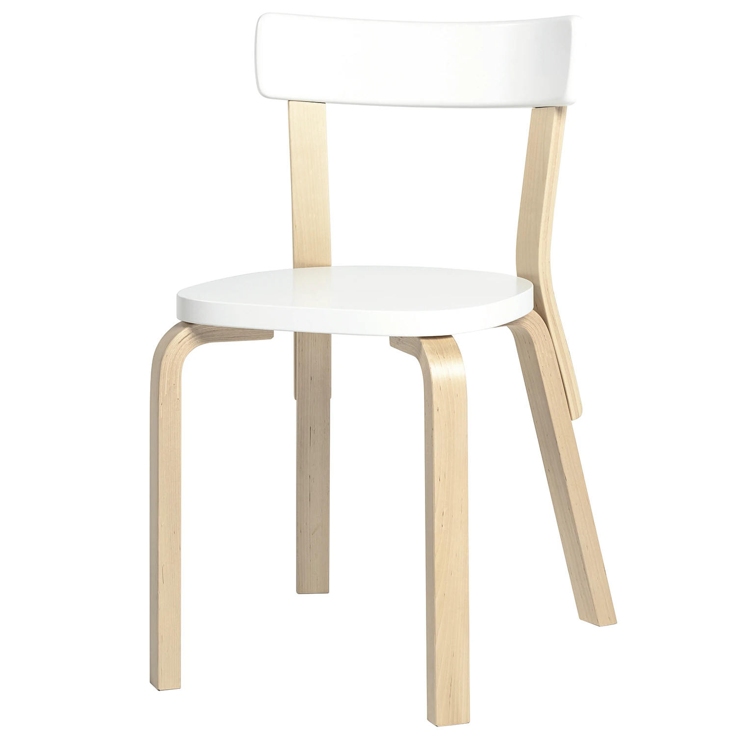 Artek Stol 69 / - Stolar Björk Vit