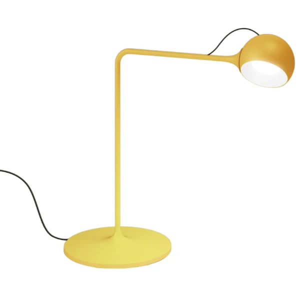 Artemide Ixa Bordslampa - Bordslampor Aluminium Gul