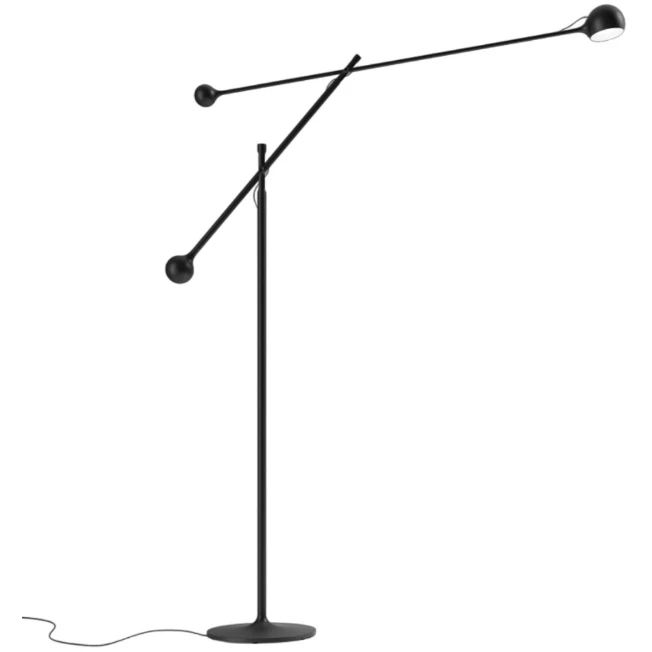 Artemide Ixa Golvlampa - Golvlampor Aluminium Antracit