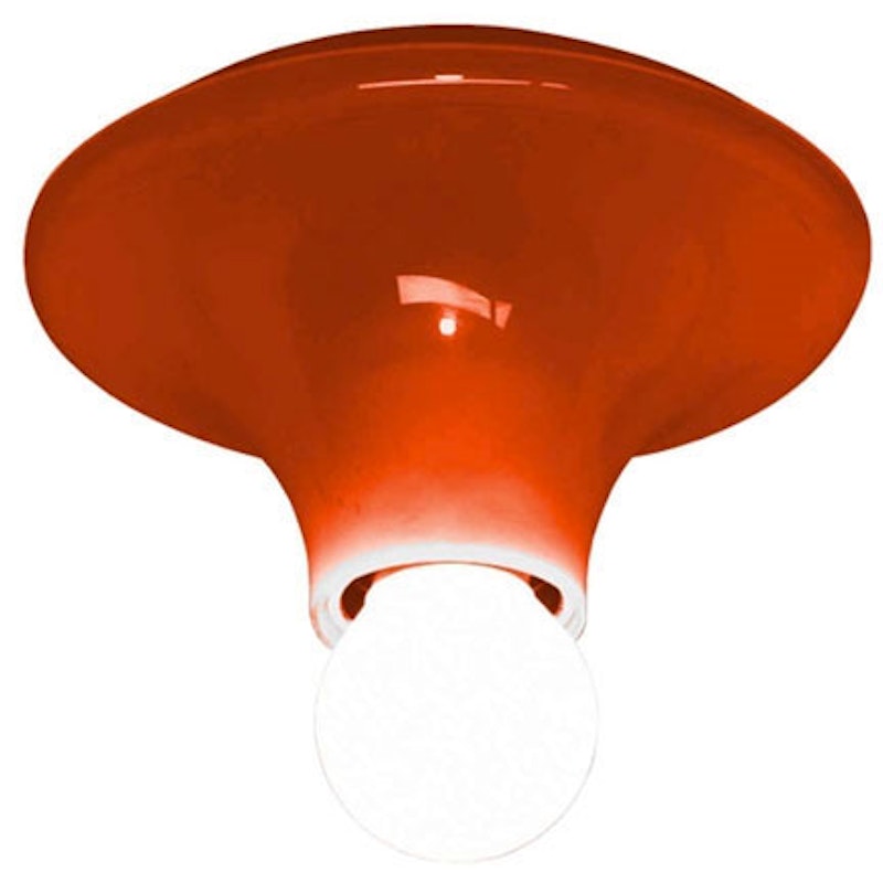 Teti Vägg/Taklampa, Transparent Orange