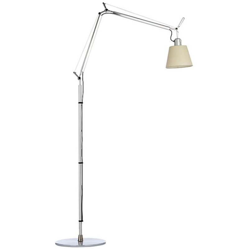 Tolomeo Basculante Golvlampa, Parchment