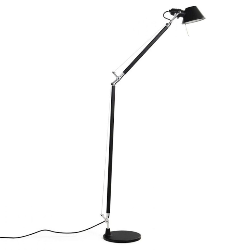 Tolomeo Reading Golvlampa, Svart