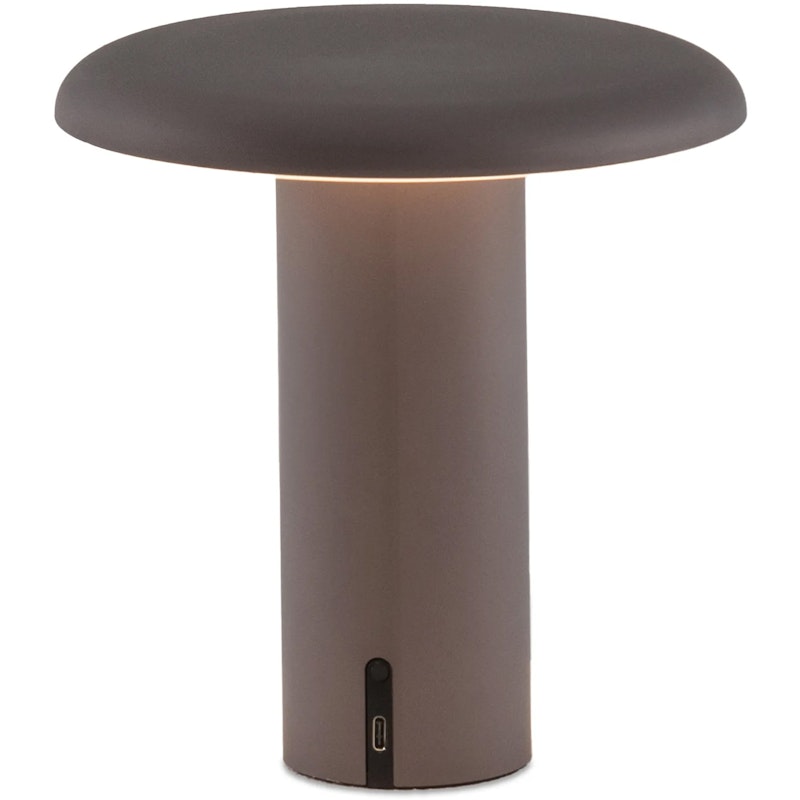 Takku Bordslampa Portabel, Anodized Grey