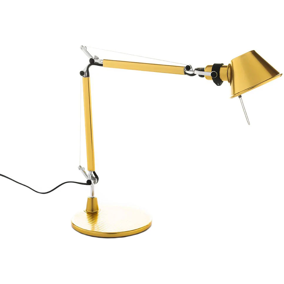 Artemide Tolomeo Micro Bordslampa - Bordslampor St&aring;l Guld