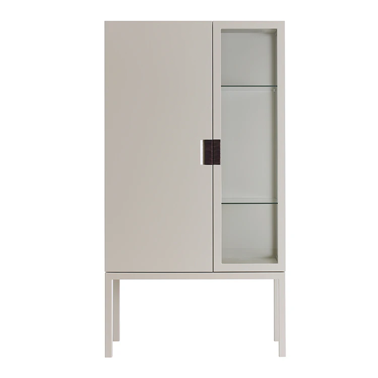 Asplund Frame Semi Sk&aring;p Dark Sand / - Sk&aring;p & vitrinsk&aring;p L&auml;der Svart