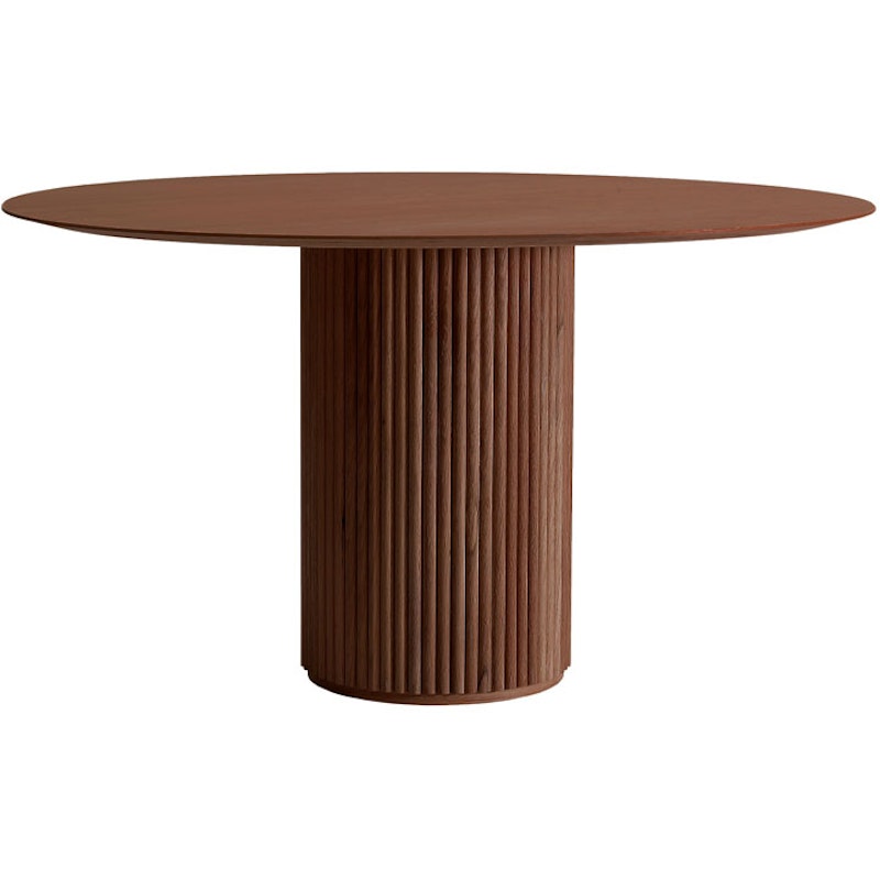 Palais Royal Bord 130 cm, Teakbetsad Ask