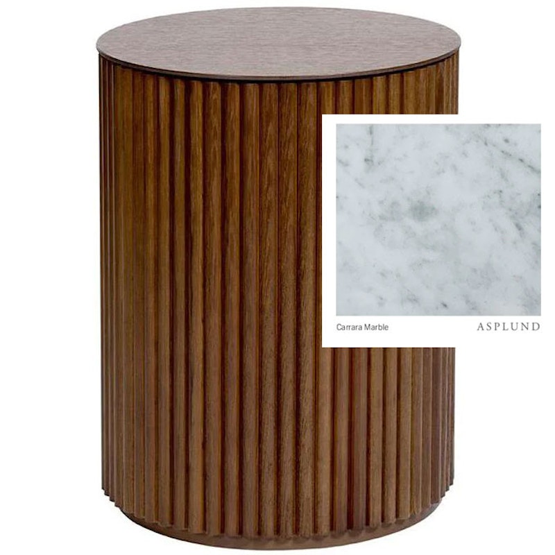 Petit Palais Skänk Marmor 55 cm, Teak