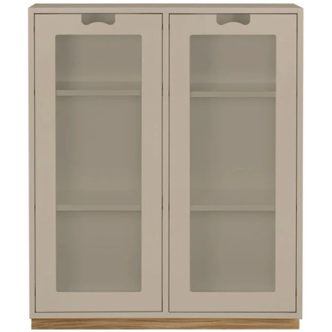 Asplund Sn&ouml; E Vitrinsk&aring;p 30 Cm - Sk&aring;p & vitrinsk&aring;p Ek Dark Sand