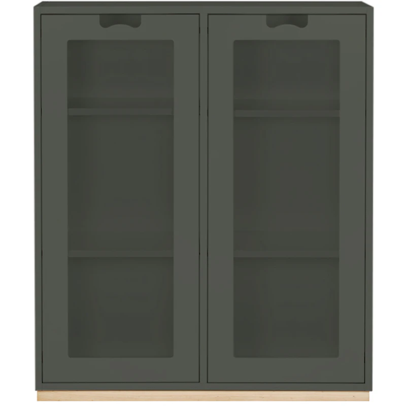 Snö E Vitrinskåp 42 cm, Green Khaki