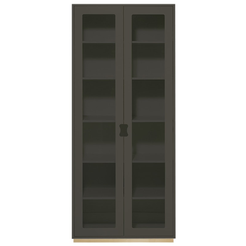Snö F Vitrinskåp 42 cm, Taupe