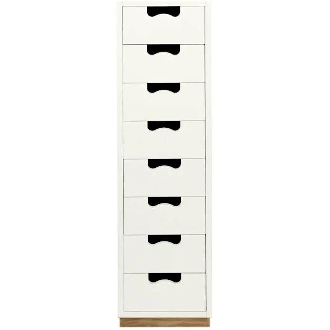 Asplund Snö J8 Byrå - Hurtsar Mdf Vit