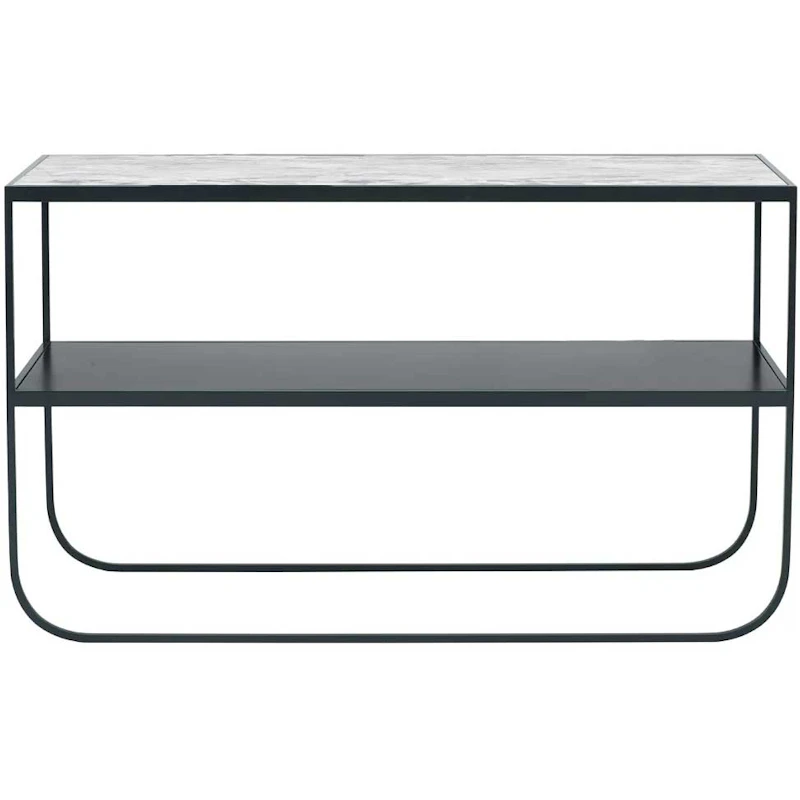 Tati Console 120 Sidobord, Gjort av sten, Quartz Grey / Elegant Grey